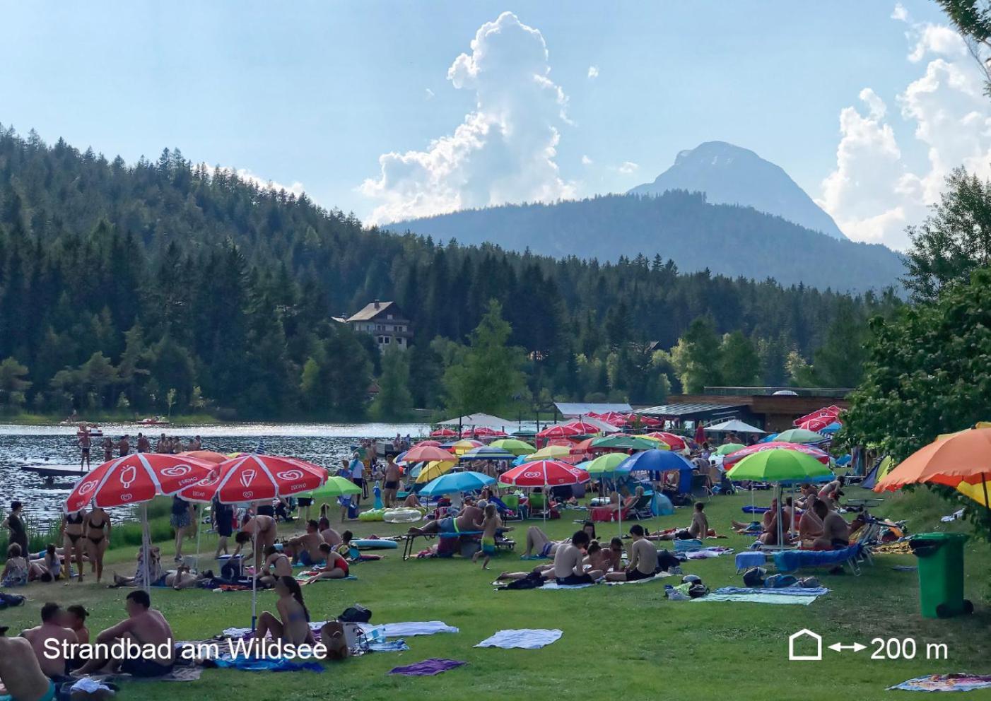 Bio Ferienwohnung Am Wildsee In Seefeld Mit E-Ladestation Seefeld in Tirol Exterior foto